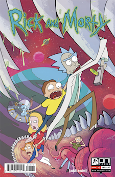 Rick and Morty #1 Exclusive Cover Release Party w/artist Ryan Hill