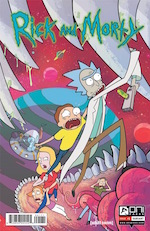 RICK AND MORTY #1<br>BRIDGE CITY COMICS STORE EXCLUSIVE VARIANT